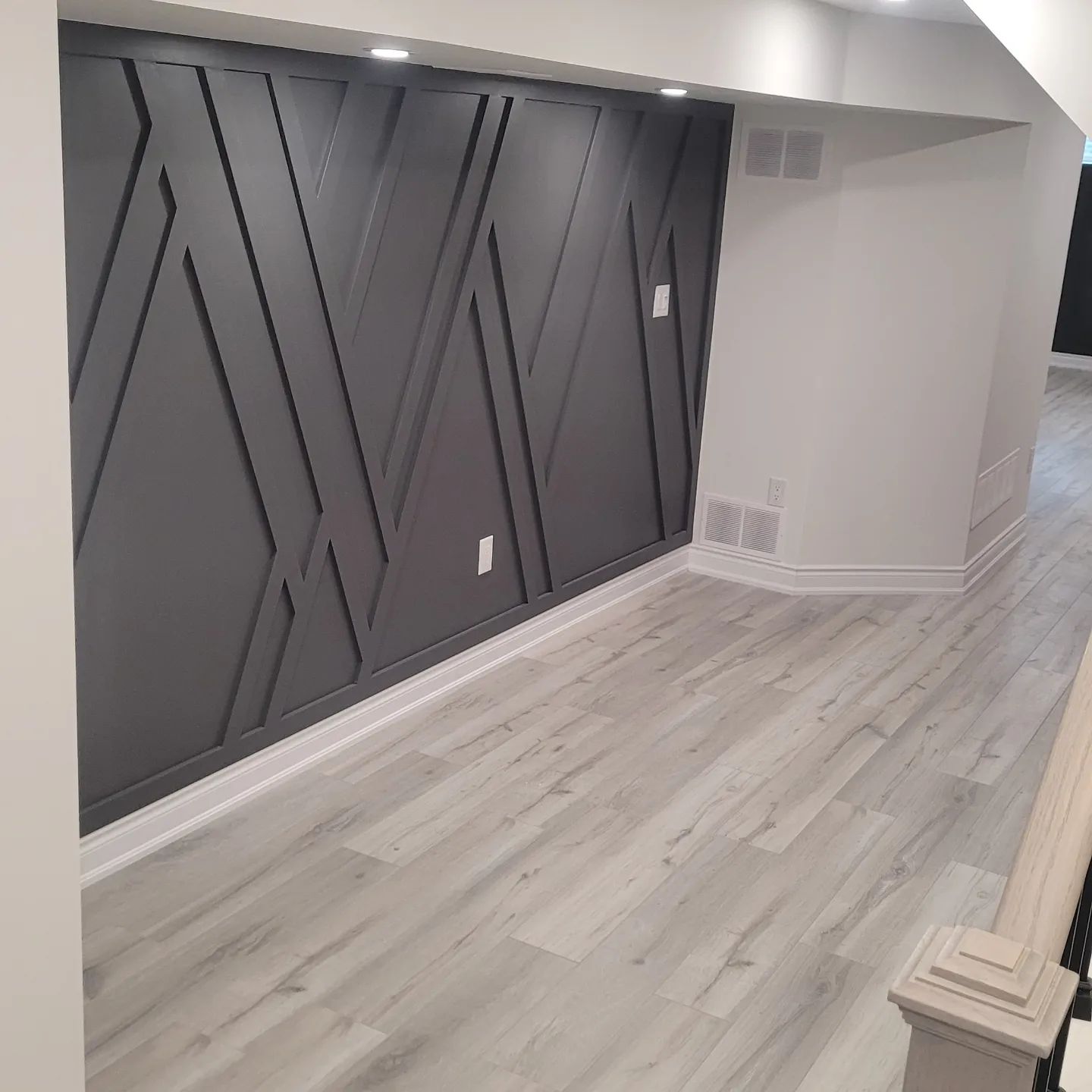 Finished basement renovation by PG Pro Construction, Caledon, ON