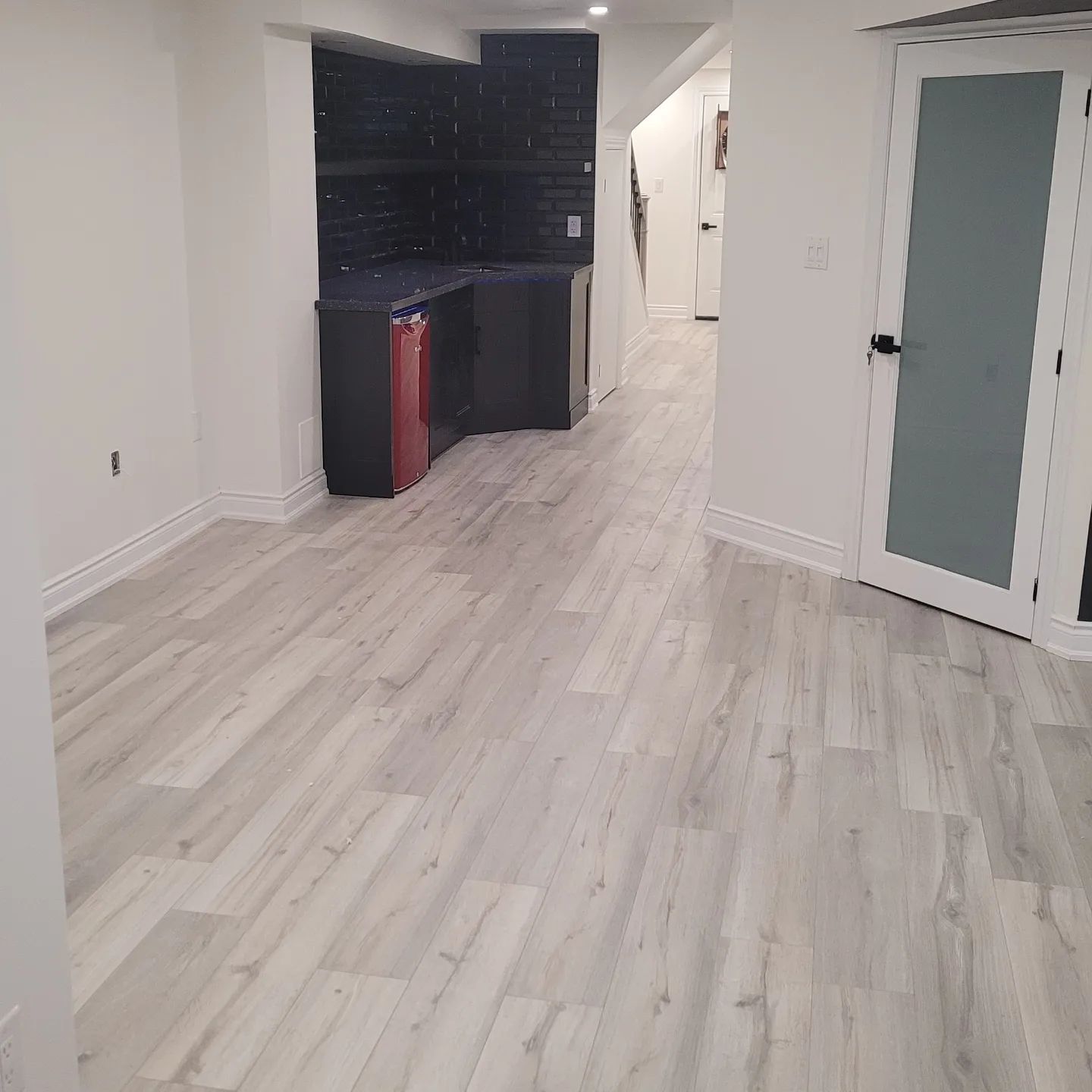 Basement renovation with framing and drywall, Brampton, ON