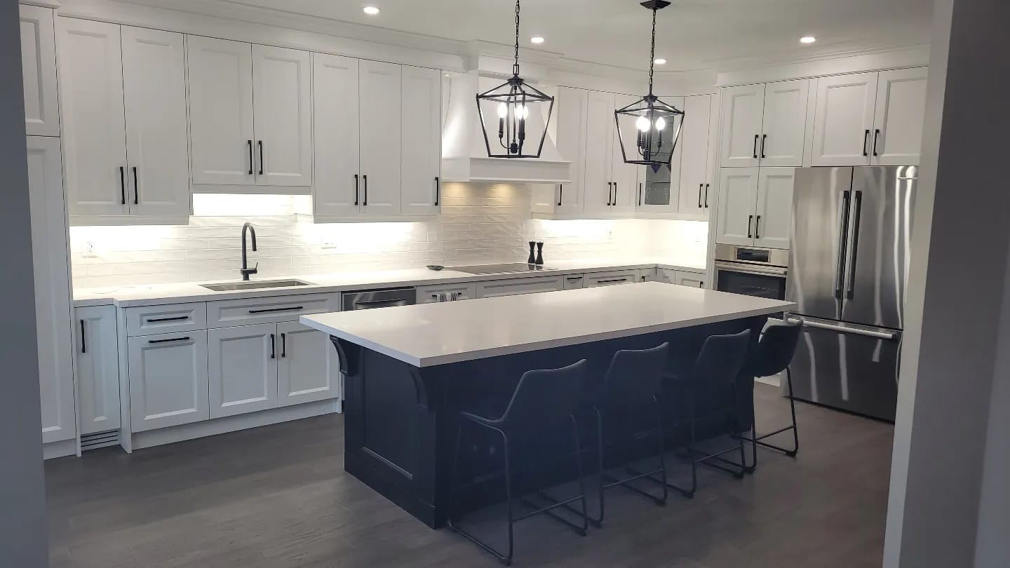 Kitchen cabinetry and countertop renovation, Bolton, ON